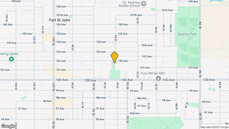 9403-9102 102 Ave Map and Location Details
