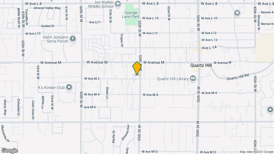 5517 W Avenue M2 Map and Location Details