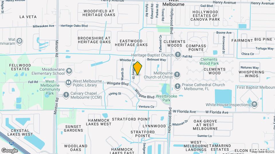 2810 Whistler St Map and Location Details