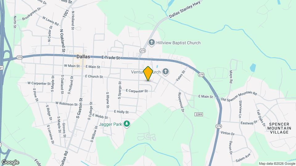 608 Ben Rich St Mapa y Detalles de la Ubicación