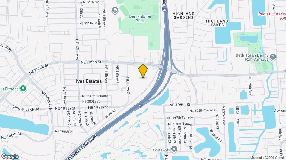 19749 NE 16th Pl Map and Location Details