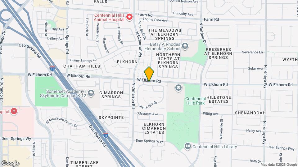 7908 Purple Mountain Ave Map and Location Details