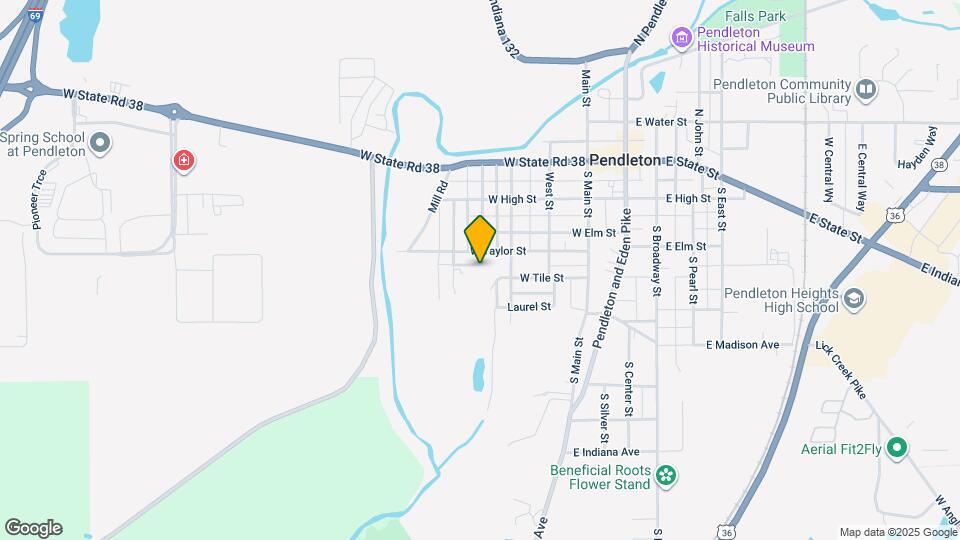 320 Adams St Map and Location Details