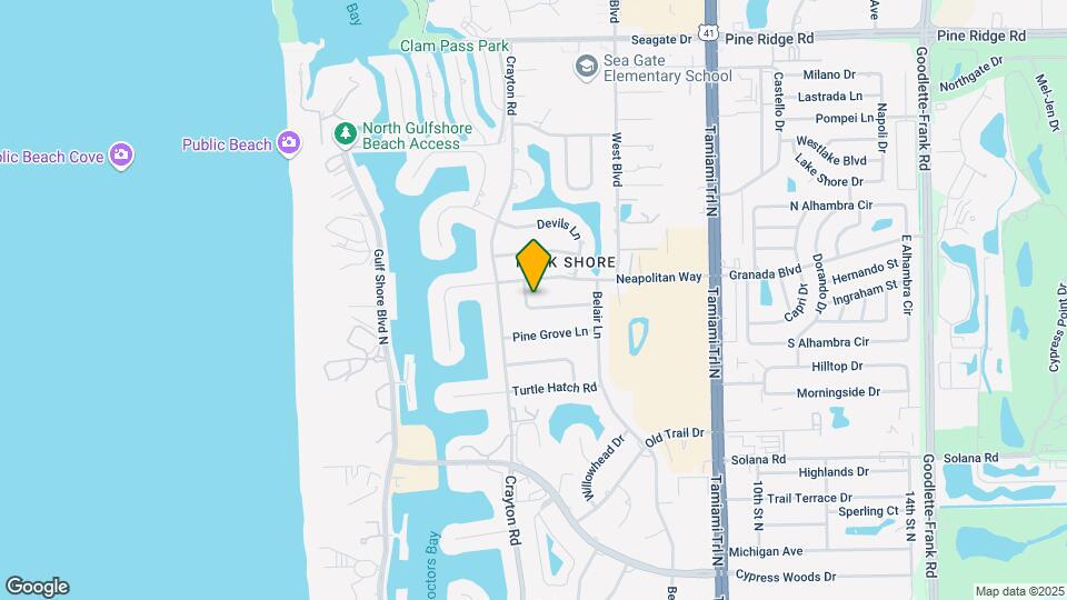 521 Neapolitan Ln Mapa y Detalles de la Ubicación