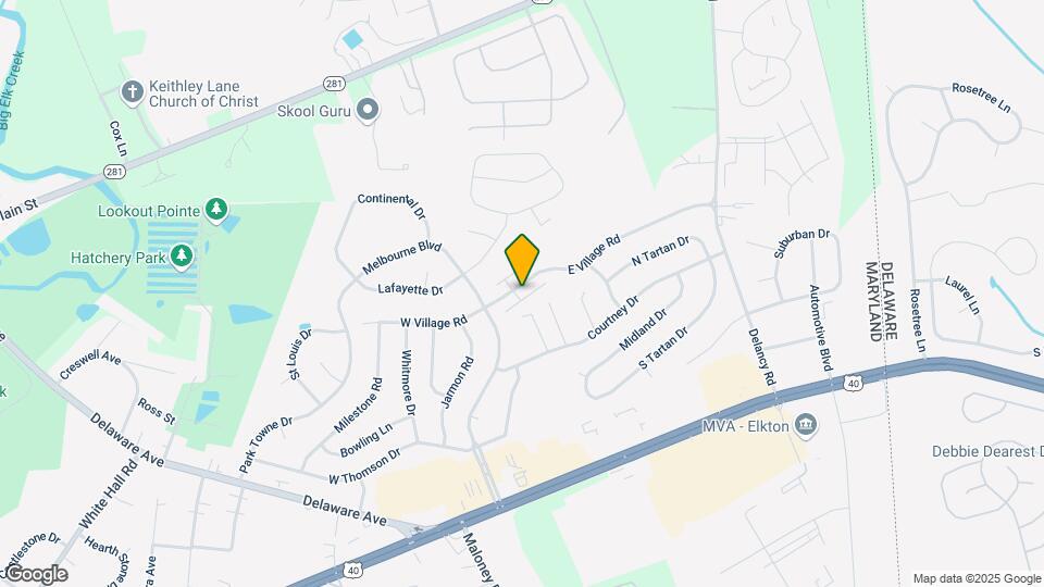129 E Village Rd Map and Location Details