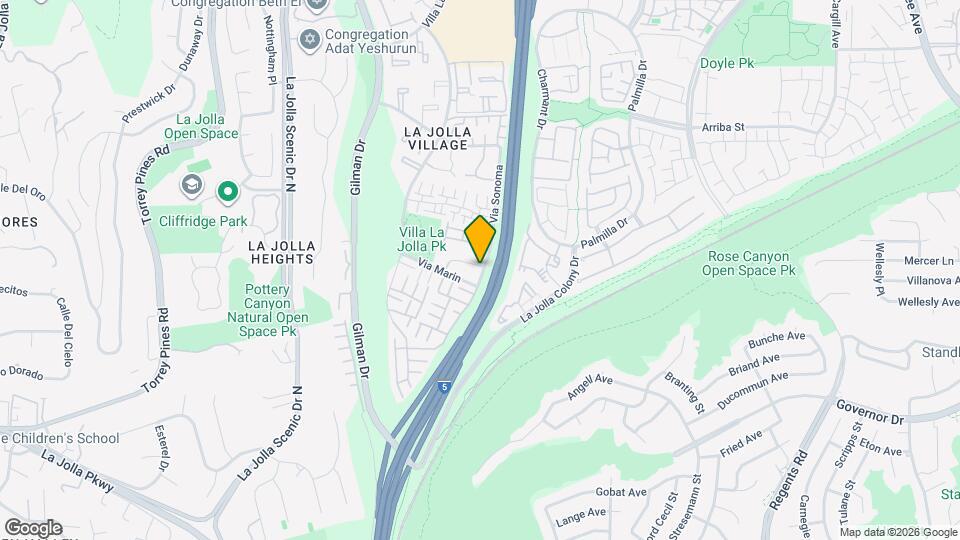 8316 Via Sonoma Map and Location Details