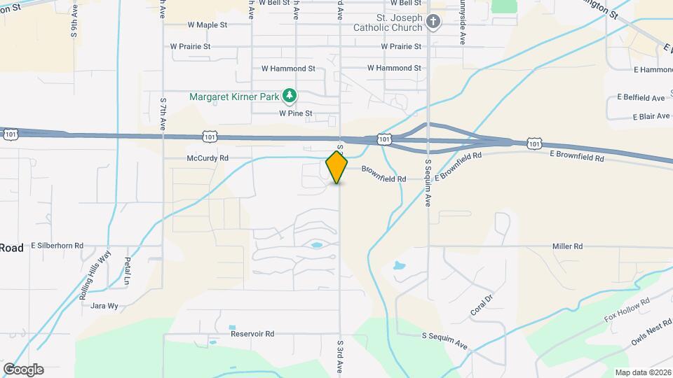 1045 S 3rd Ave Map and Location Details