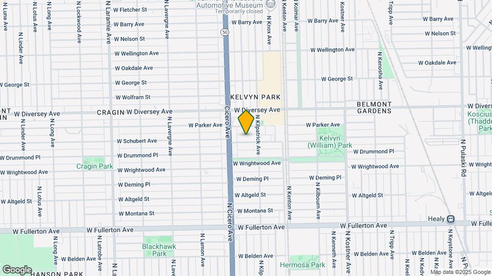 4724 W Schubert Ave Map and Location Details