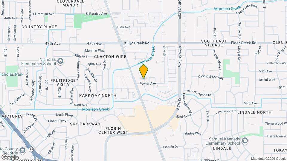 Meridian Family Apartments Map and Location Details