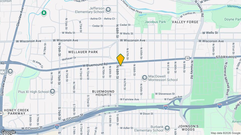 408 N 68th St Mapa y Detalles de la Ubicación