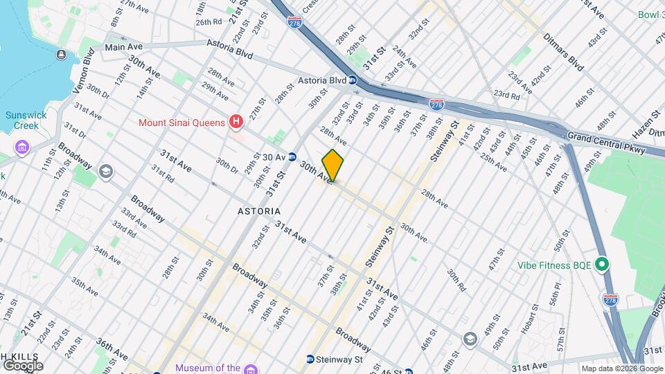 3406 30th Ave, Unit 3rd floor Map and Location Details