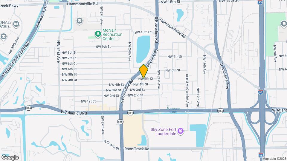 2250 NW 4th Ct Map and Location Details