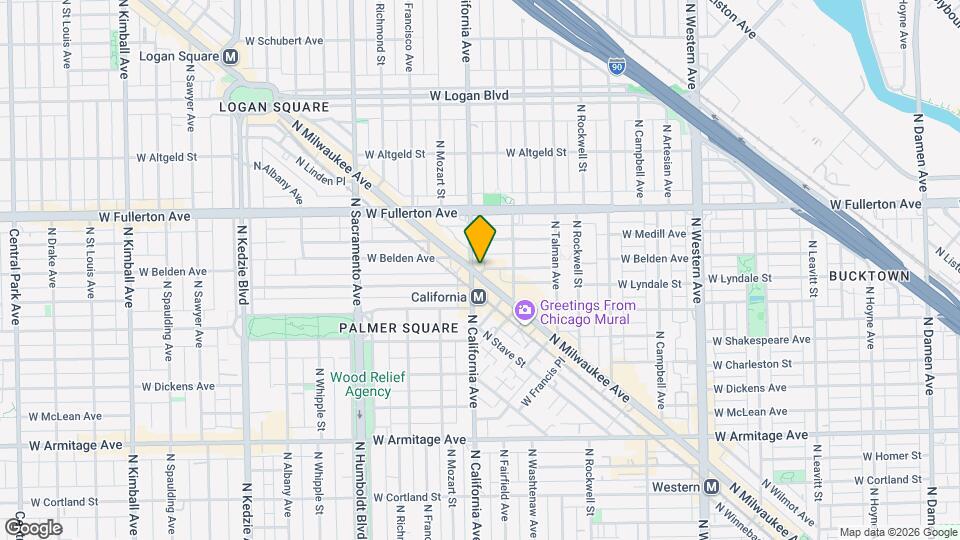 2794 W Belden Ave Map and Location Details