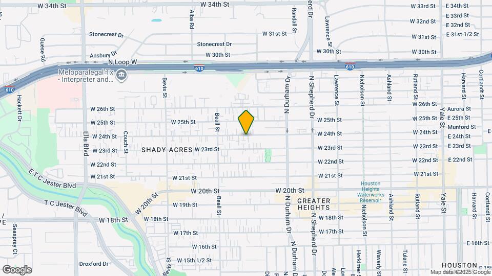 946 W 24th St Map and Location Details