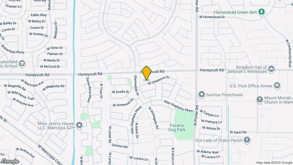 42148 W Cheyenne Dr Mapa y Detalles de la Ubicación