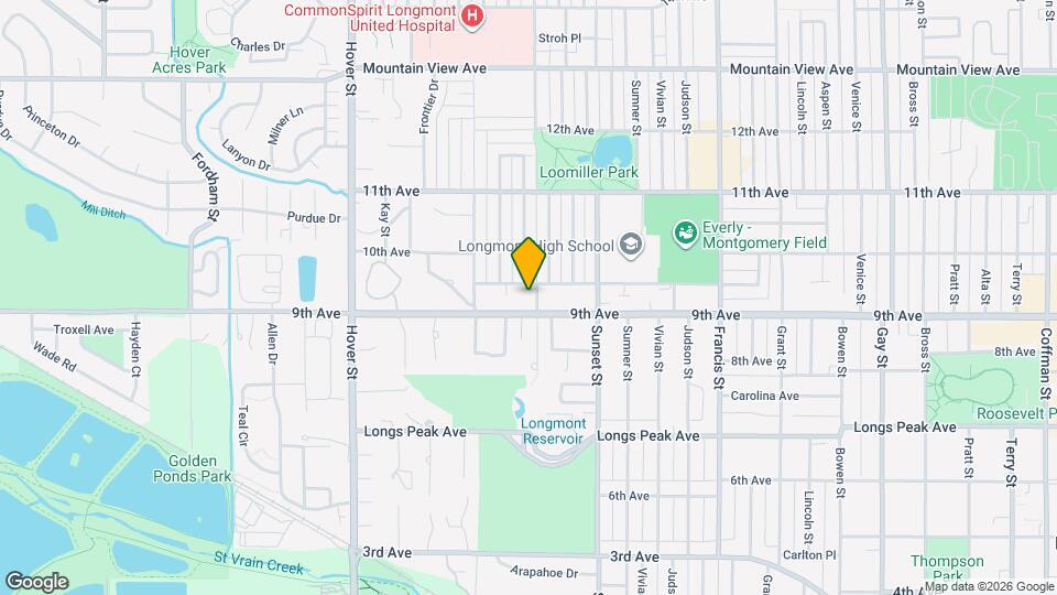 911 Tulip St Map and Location Details