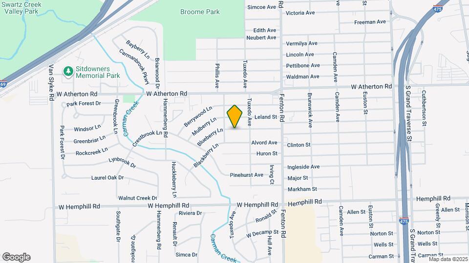 1235 Crawford St Map and Location Details