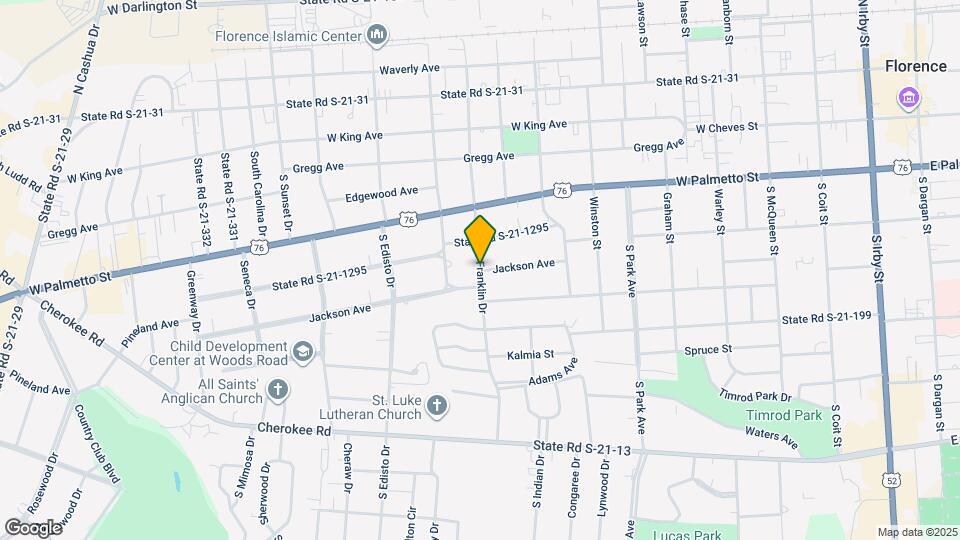 000 S Franklin Dr Map and Location Details