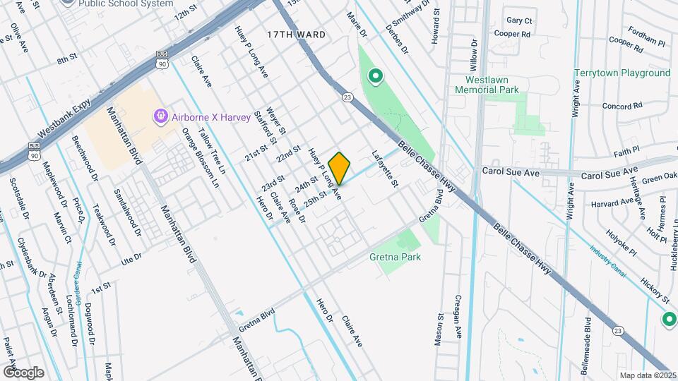 2533 Huey P Long Ave Map and Location Details