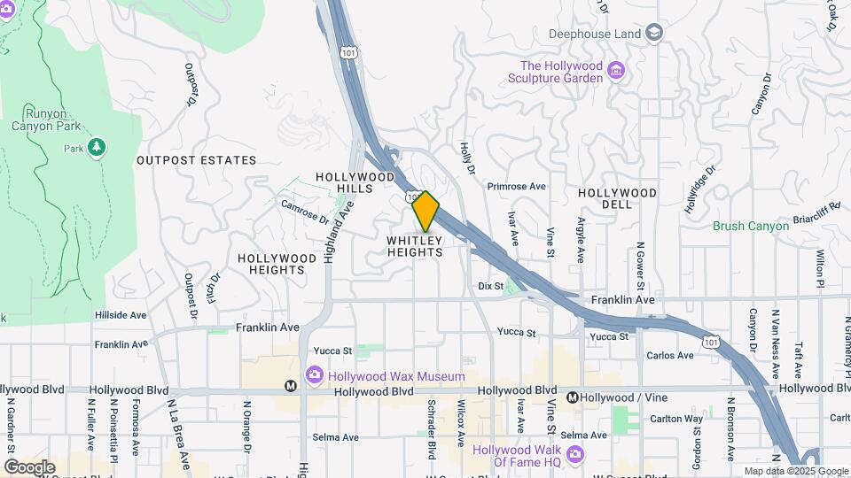 2015 Whitley Ave Map and Location Details