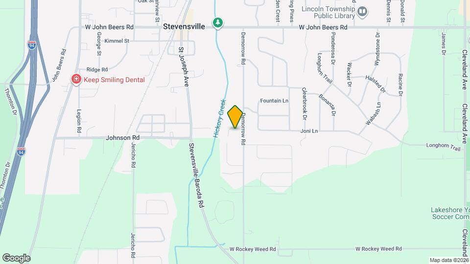 2540 Demorrow Cir Map and Location Details