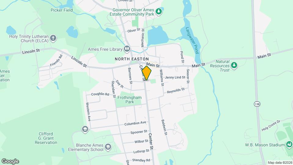 40 Center St Map and Location Details