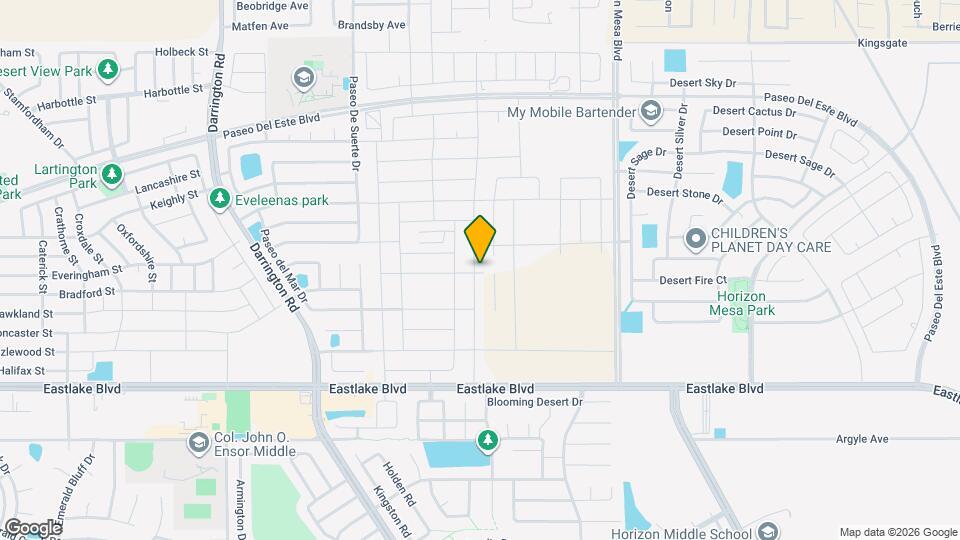 640 Paseo Dulce Ave Map and Location Details