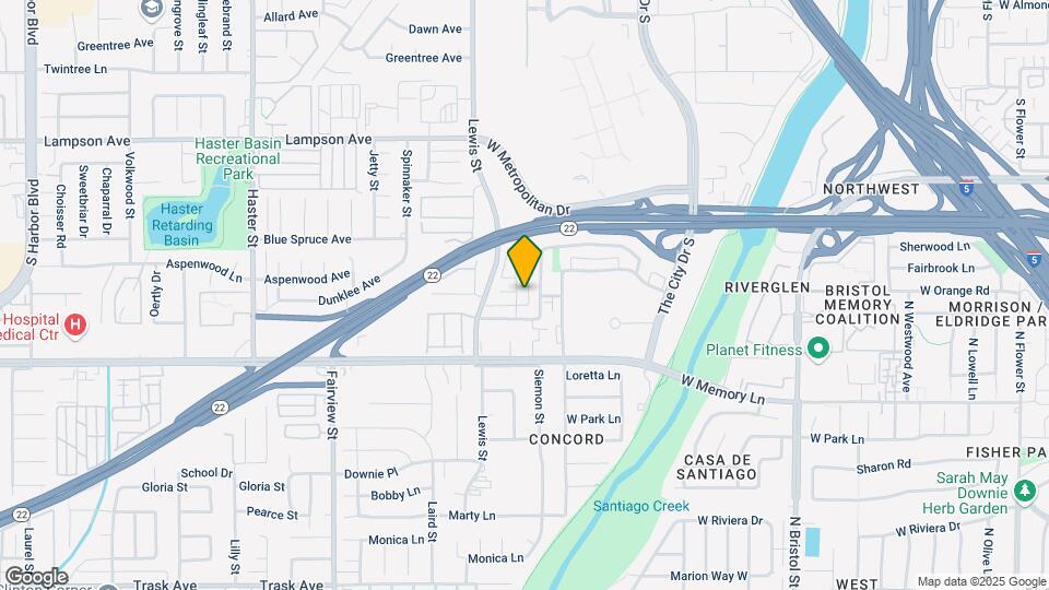 785 Fondren St Map and Location Details