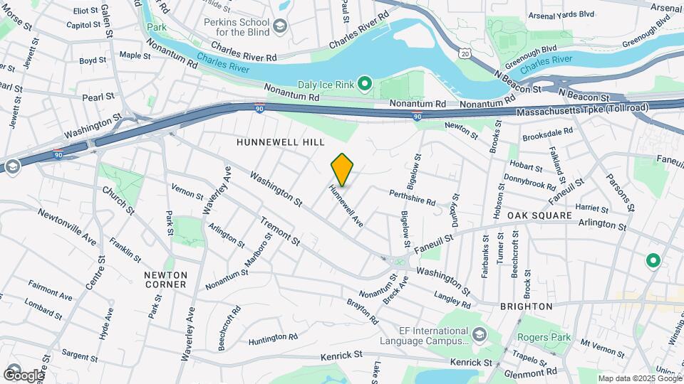 73 Hunnewell Ave, Unit 1 Mapa y Detalles de la Ubicación