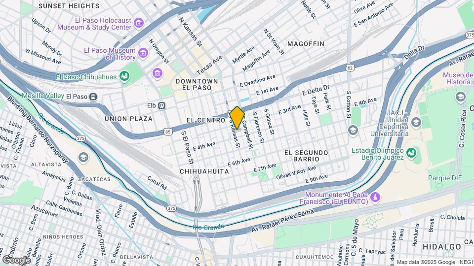514 S Kansas St Map and Location Details