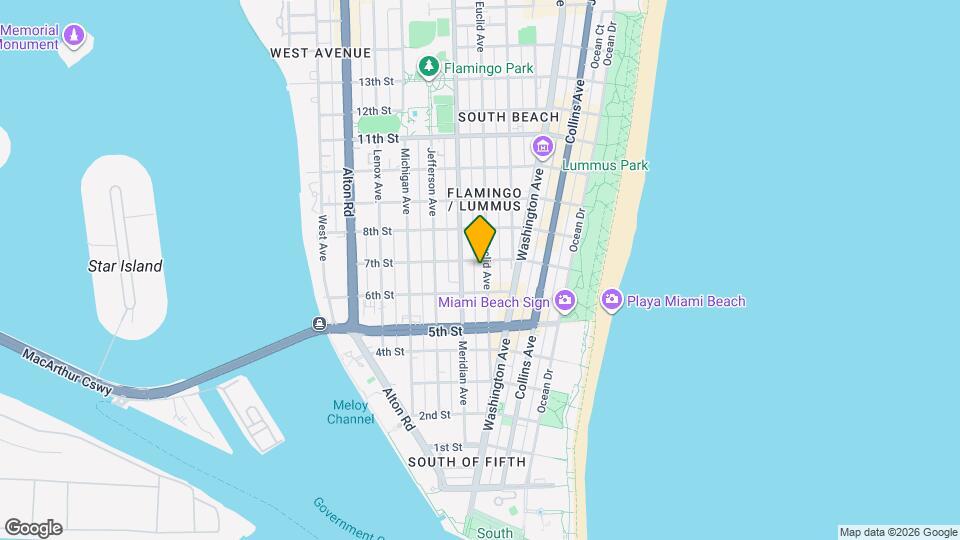 644 Euclid Ave Map and Location Details