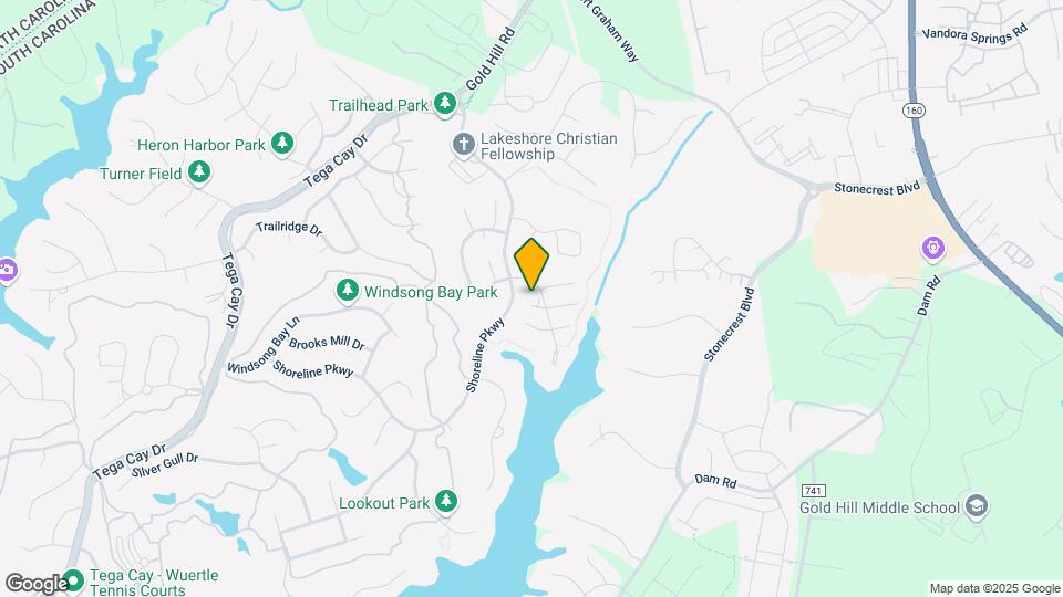 405 Halyard Ln Map and Location Details