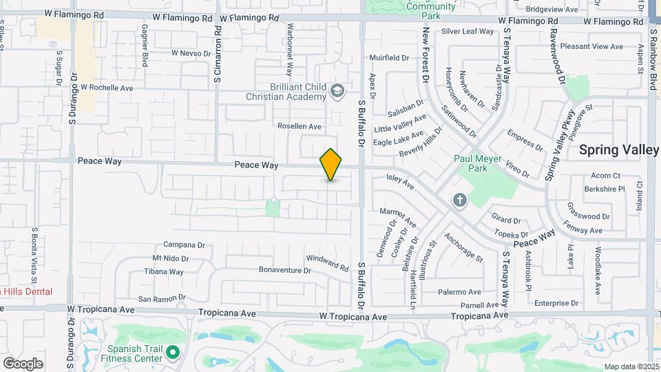 7852 Whitlocks Mill Ave Map and Location Details