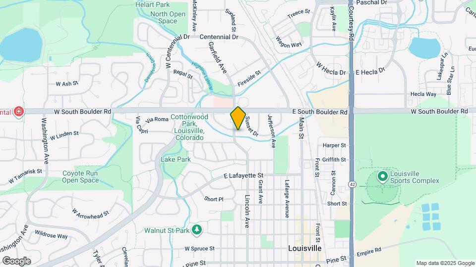 1602 Garfield Ave Map and Location Details