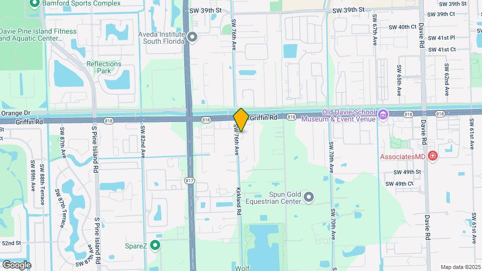 4661 SW 75th Way Mapa y Detalles de la Ubicación