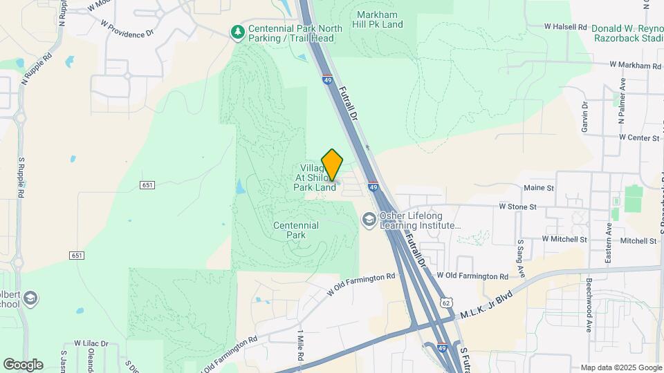 268 S Rolling Woods Way Map and Location Details