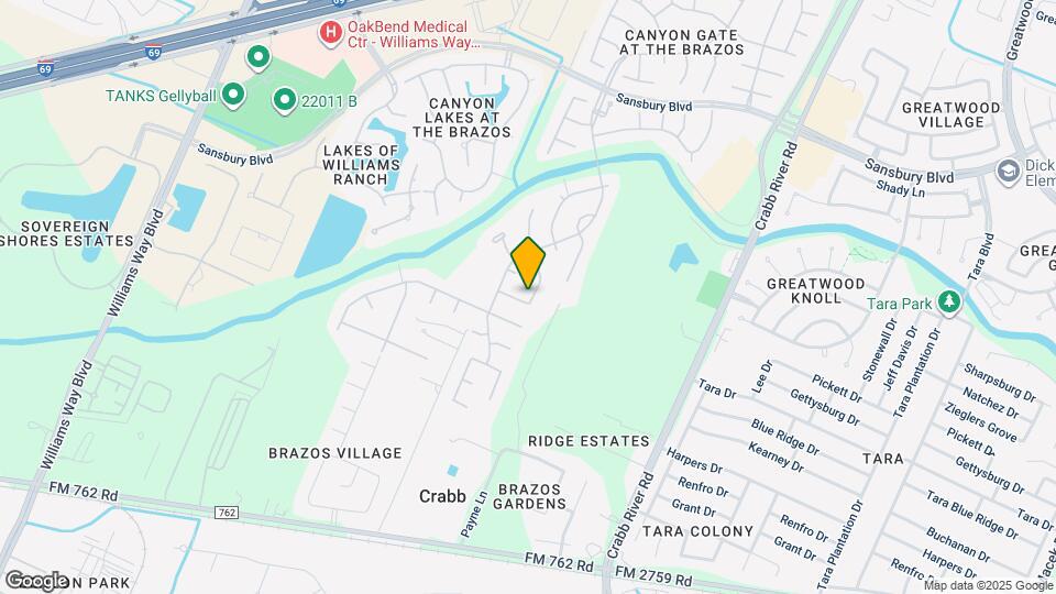 5823 Grand Saline Dr Map and Location Details