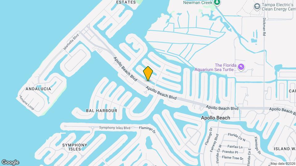 1013 Apollo Beach Blvd Map and Location Details