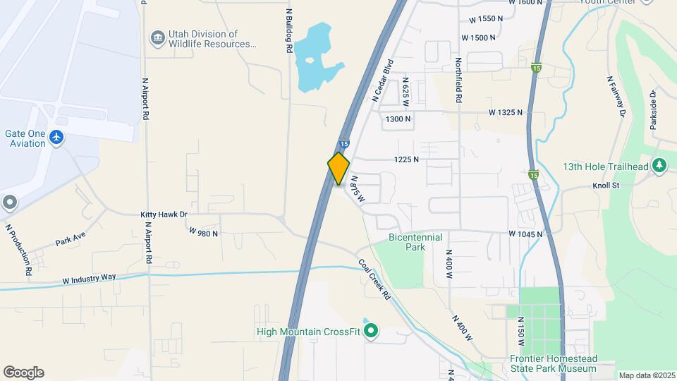 1171 N. Cedar Blvd Map and Location Details