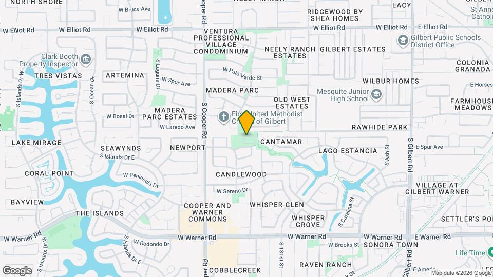 647 W Hackamore Ave Map and Location Details