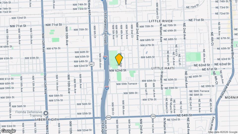 6228 NW 4th Ave Map and Location Details