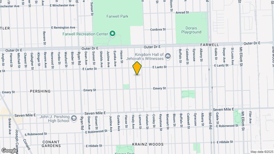 19392 Lamont St Map and Location Details