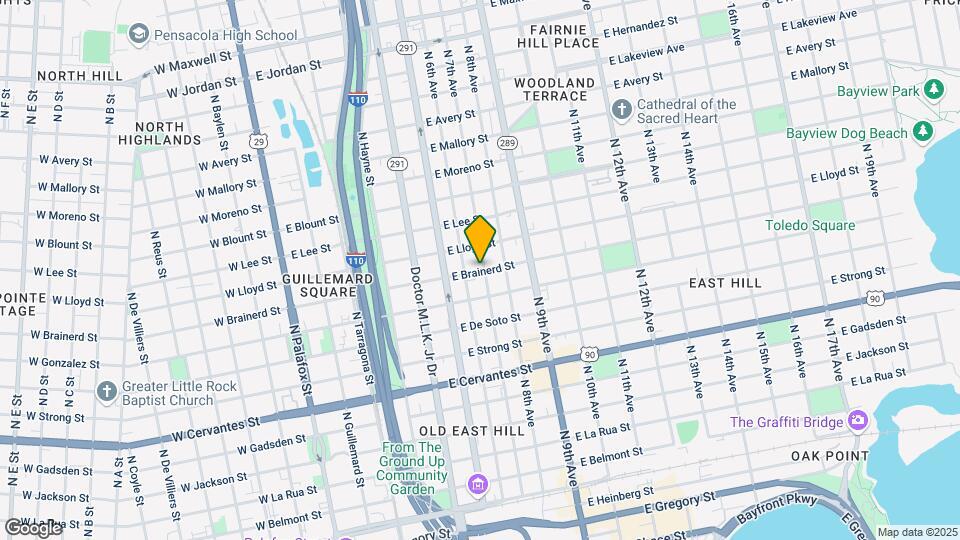 612 E Brainerd St Map and Location Details