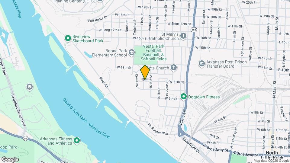 1024 Park Dr Map and Location Details