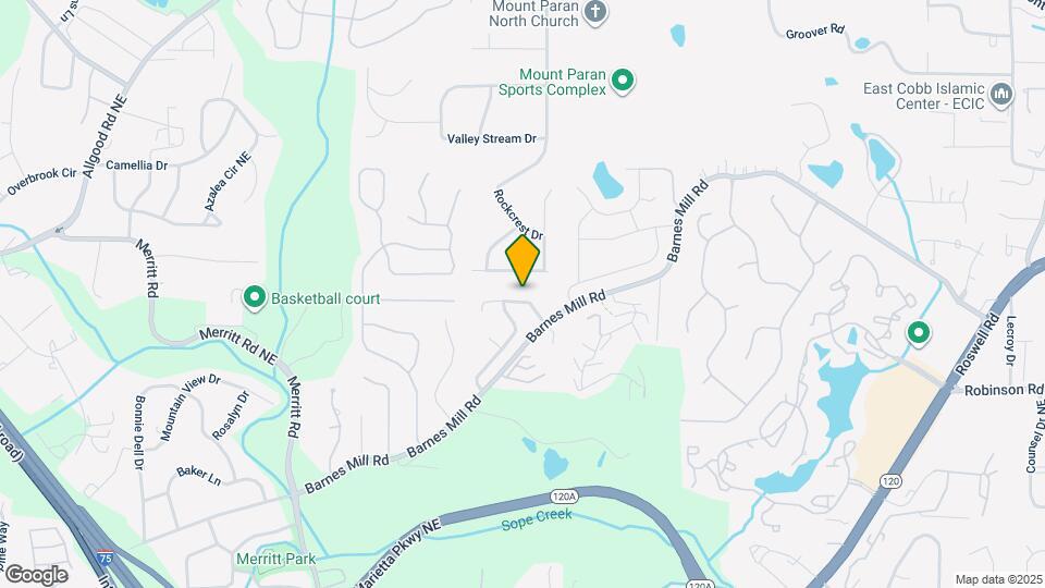 1524 Cedar Bluff Trail Map and Location Details