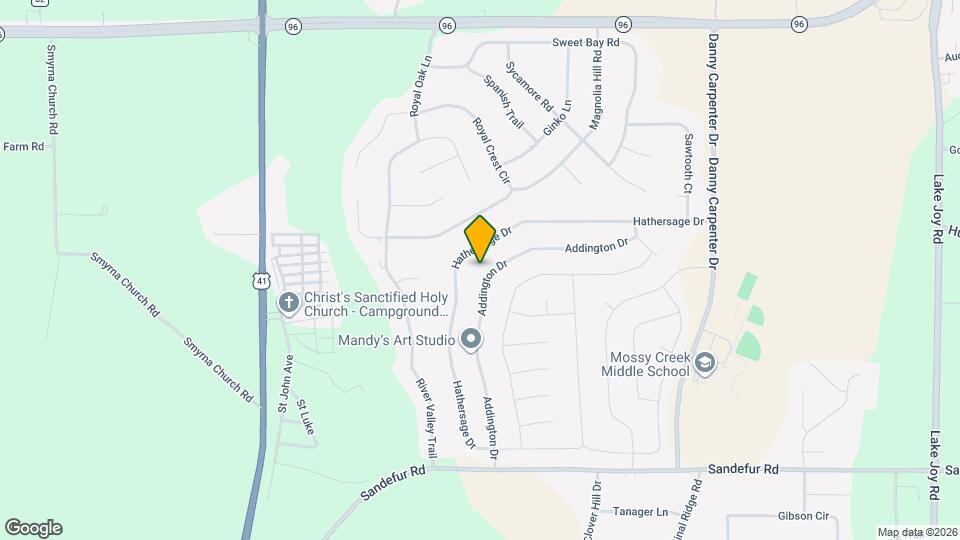 141 Addington Dr Map and Location Details