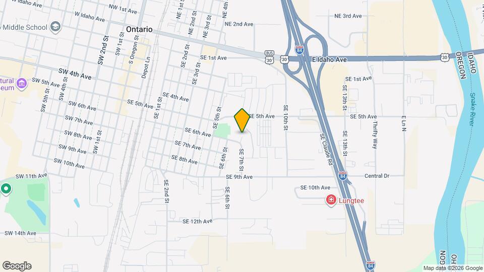 697 SE 6th Ave Map and Location Details