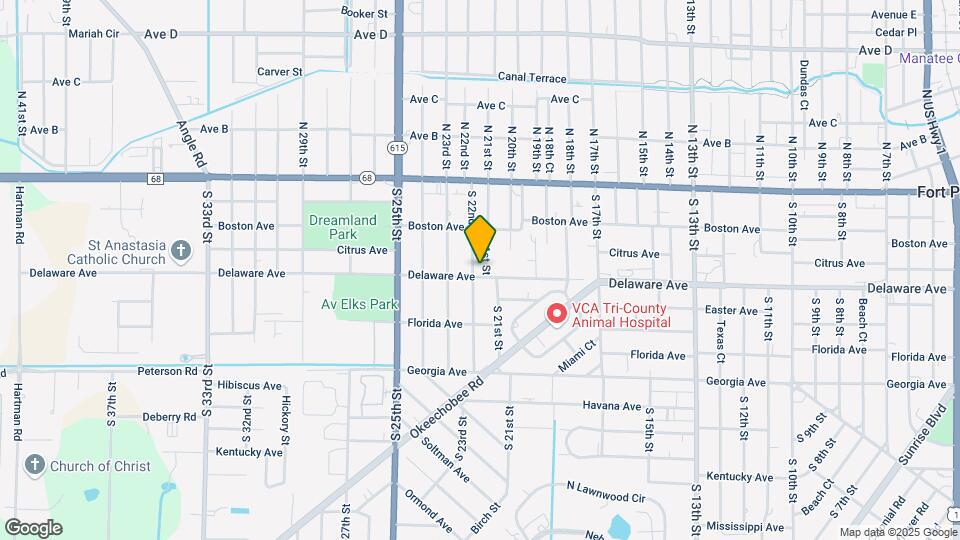 2102 Delaware Ave Map and Location Details