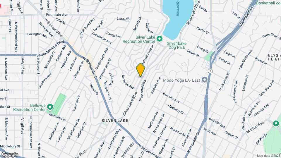 1549-1551 Silver Lake Blvd Mapa y Detalles de la Ubicación