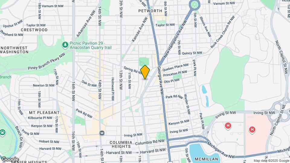 3612 Rock Creek Church Rd NW Map and Location Details